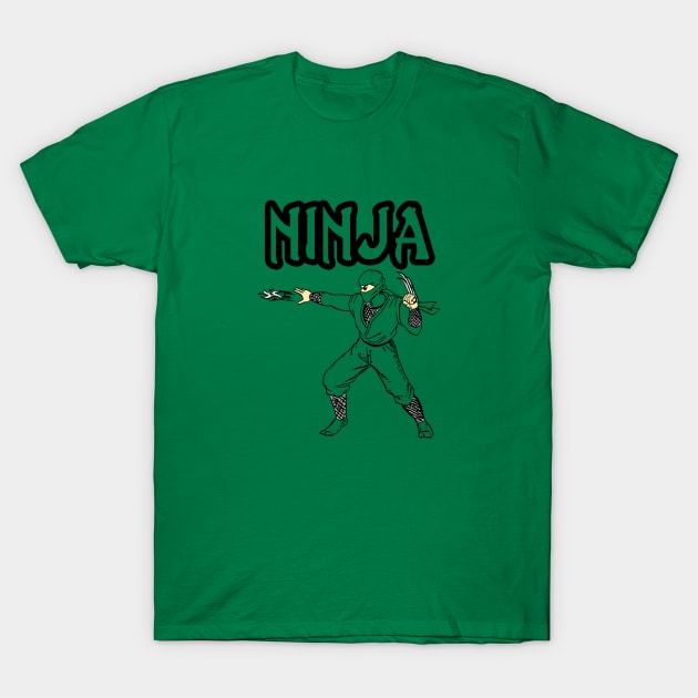 Ninja | Arcade | Videogame T-Shirt by japonesvoador